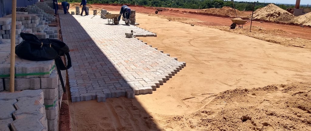 Instalação de paver para postos e patios em MT