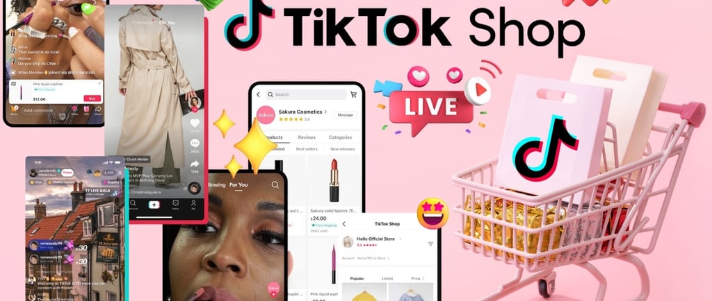 illustration d'un shop TikTokShop