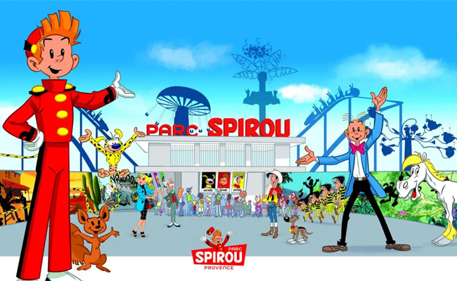 Le parc Spirou à Monteux (84), à 30 minutes de la maison