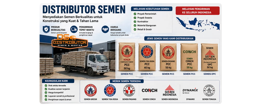distributor semen bekasi