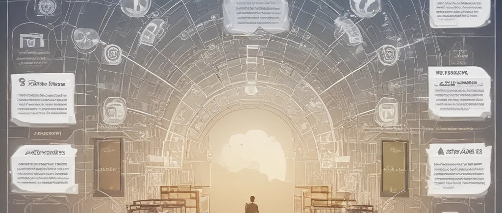 a jar of jelly beans sitting on a table