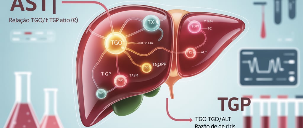 Fígado/TGO/TGP e Relação de Rits