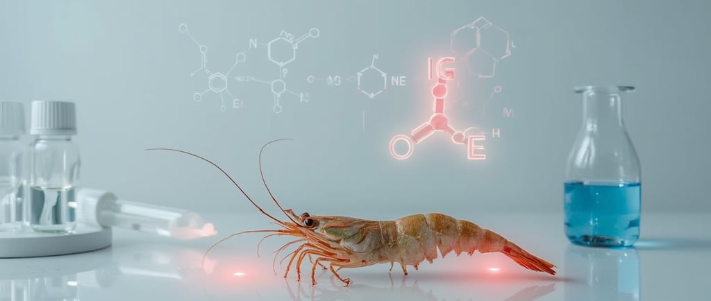 Camarão x IgE