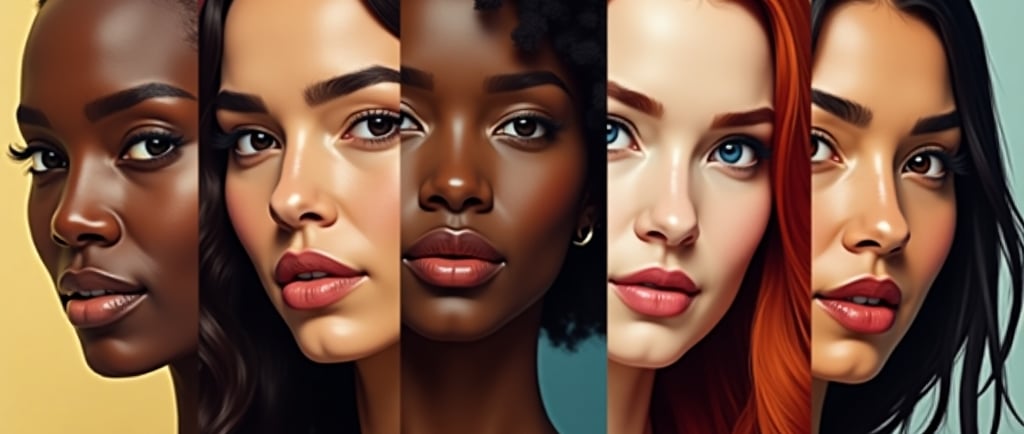 Mulheres de Diferentes Raças