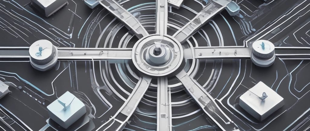 the front end of a silver car in a dark room