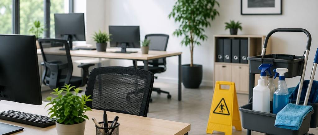 How office cleaning supports staff wellbeing and productivity