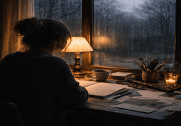 how to create when you feel overwhelmed