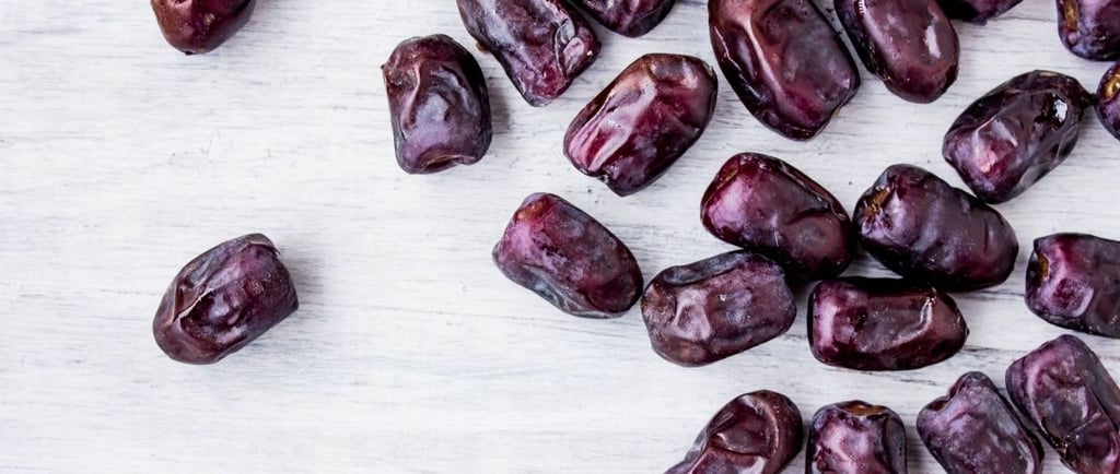 Dates in chocolate bars