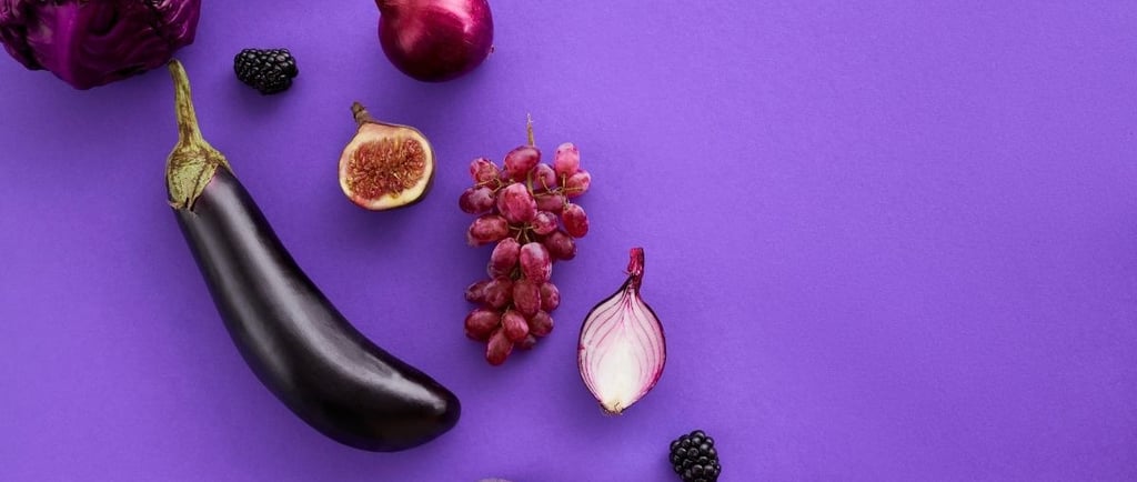     Purple carrots or cabbage – Slice finely into slaws or stir-fries. 