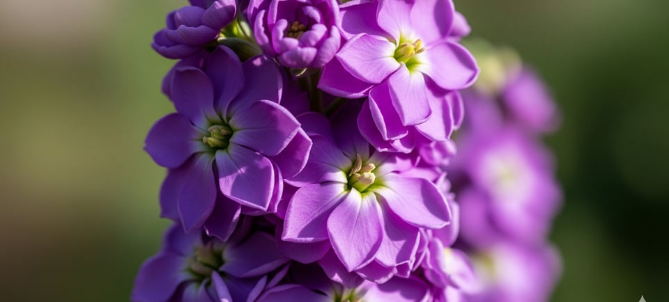 a closs up of the stock flower