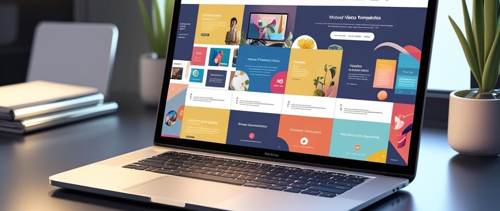video website template