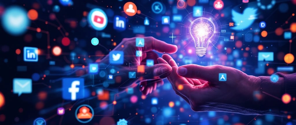 Redes Sociales Inteligencia Artificial Pequeñas Empresas