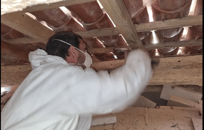 Traitement de la charpente contre les thermites