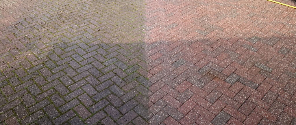 driveway clean