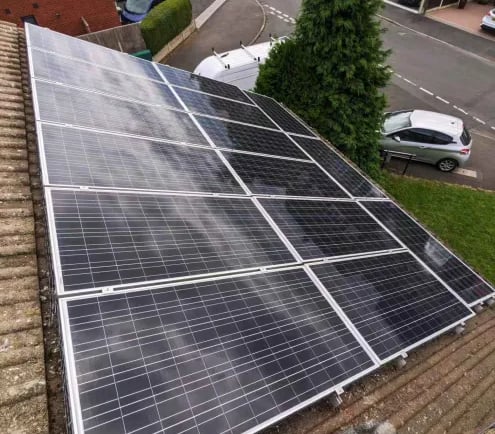 solar panel clean