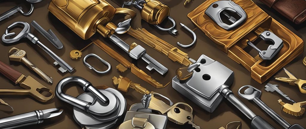 a bunch of keys in a bunch of keys