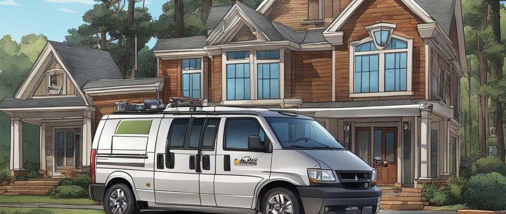 A locksmith van in Hattiesburg