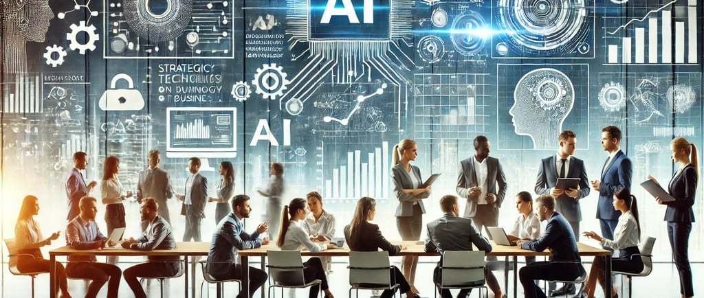 a group of business people sitting around a table