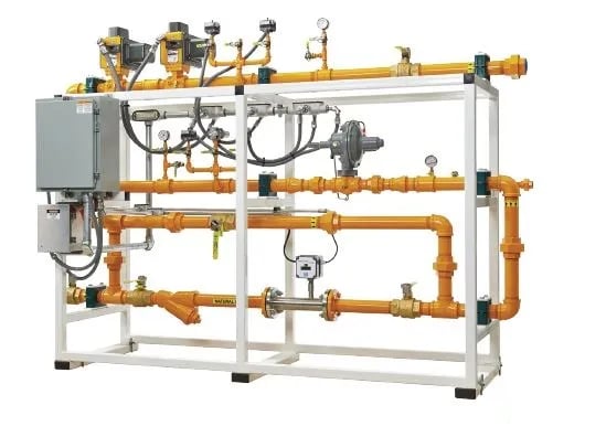 cavalete de gas