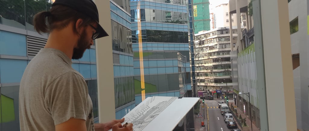 Urban Sketcher Evgeny Bondarenko