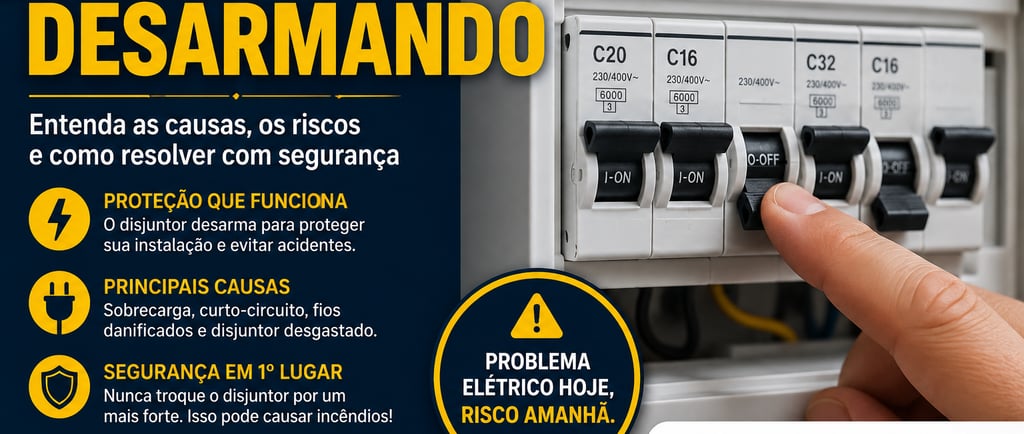 troca de disjuntor