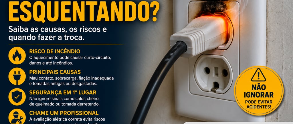 troca de tomada