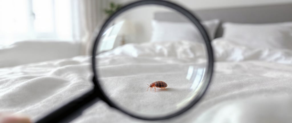 punaise de lit détectée sur matelas à Sablé-sur-Sarthe - Eco Nature Services