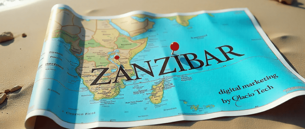 GlacioTech's digital marketing presence in Zanzibar