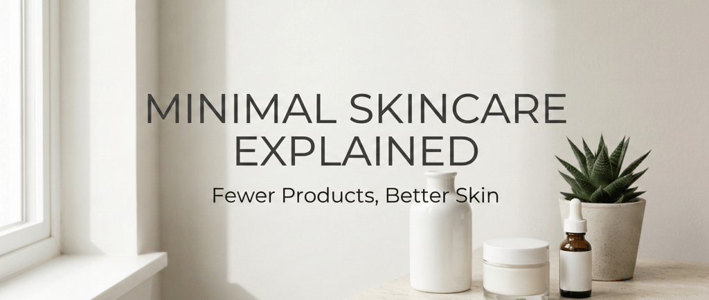 minimal skincare