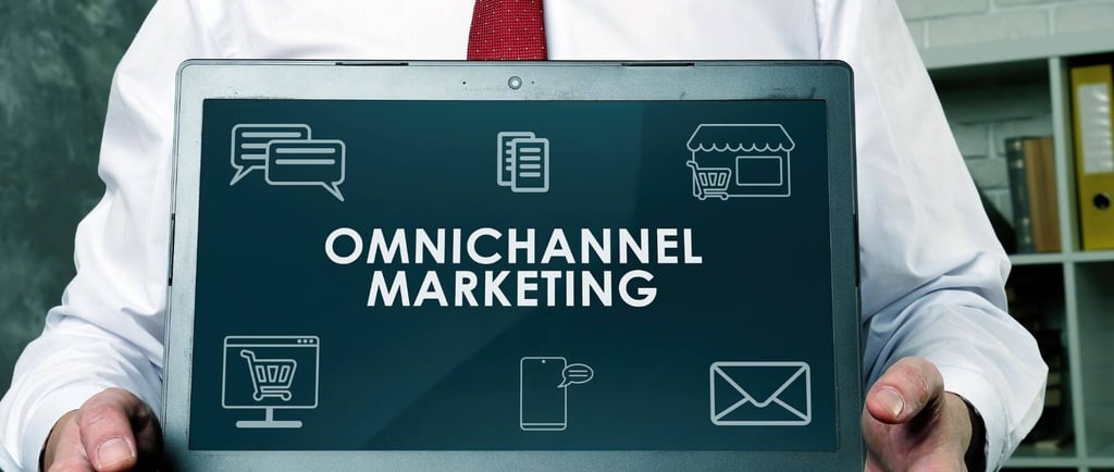 Omnichannel Marketing Illustration