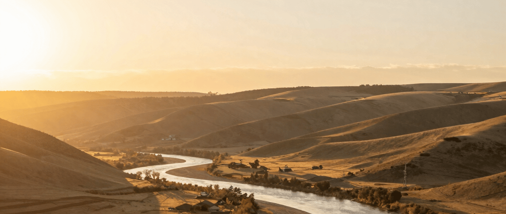 A person is seated on a dark surface, interacting with a laptop or tablet and reading a digital journal titled 'My Daily Journal'. A lit candle and a glass of water are placed on a wooden floor nearby.