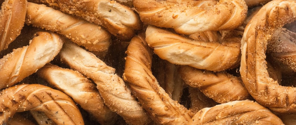 Kraków pretzels