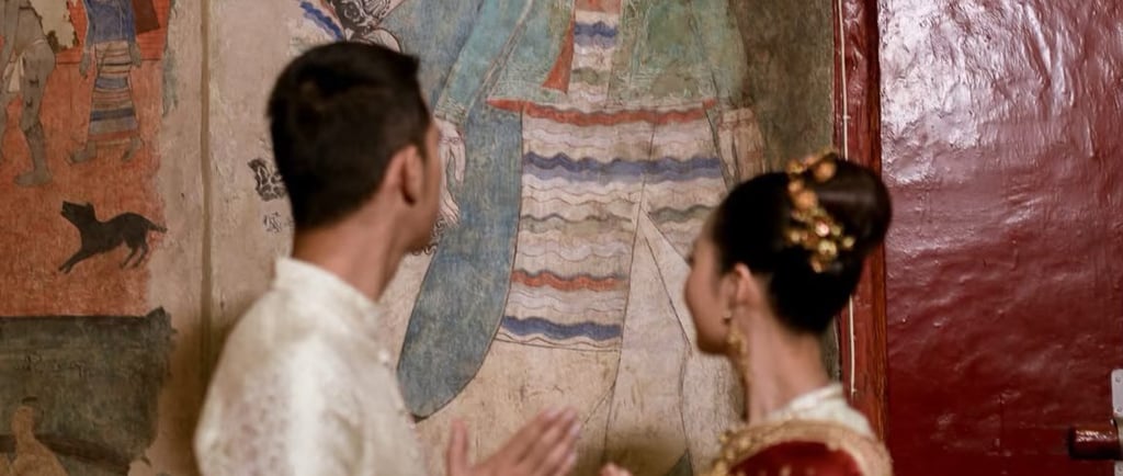 ช่างภาพงานแต่งน่าน-ถ่ายพรีเวดดิ้ง-ชุดไทย-วัดภูมินทร์