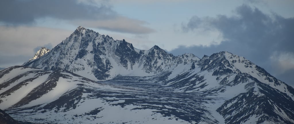 Photo of the mountains outside Anchorage, Alaska