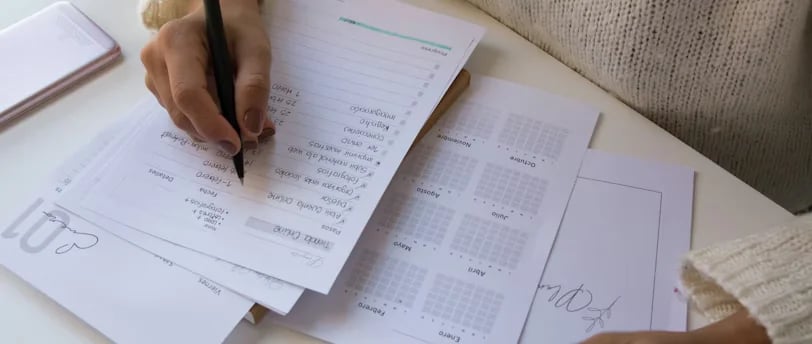 Cómo organizar tu año completo con calendarios y planificadores imprimibles gratis