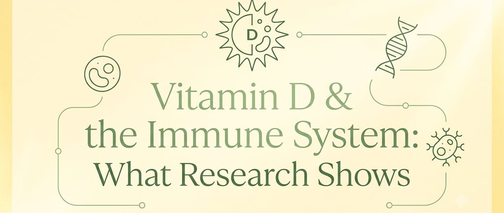 Vitamin D & the Immune System: What Research Shows