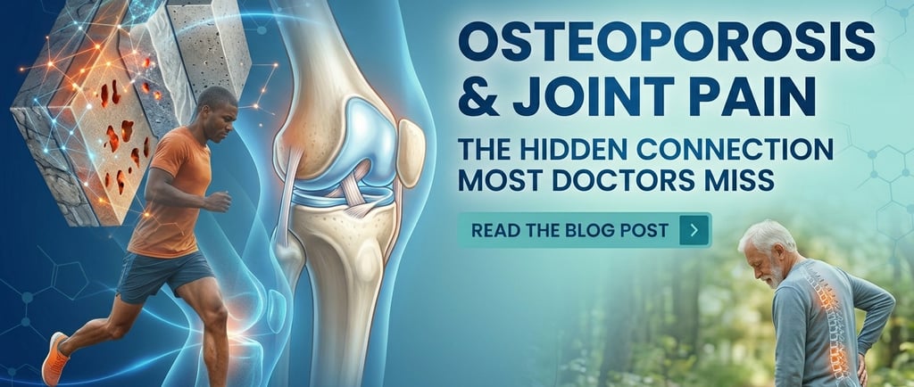 Osteoporosis and Joint Pain The Hidden Connection Most Doctors Miss