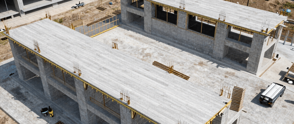 white concrete building