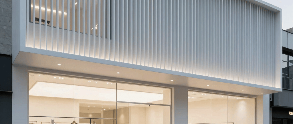 white concrete building