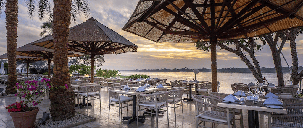 Dining at Jolie Ville is an unforgettable experience