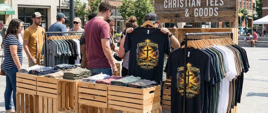 Christ Redeems | Bella + Canvas 3001 Christian T-Shirt,asylvestre shop,alex sylvestre shop