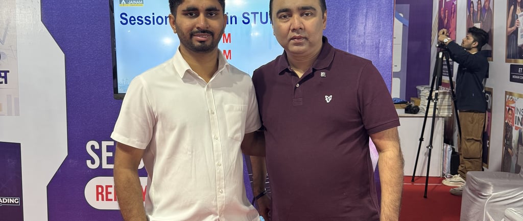 Akshay Rawal Founder of Camel Communication with Mr Vishal Malkan founder of malkan views