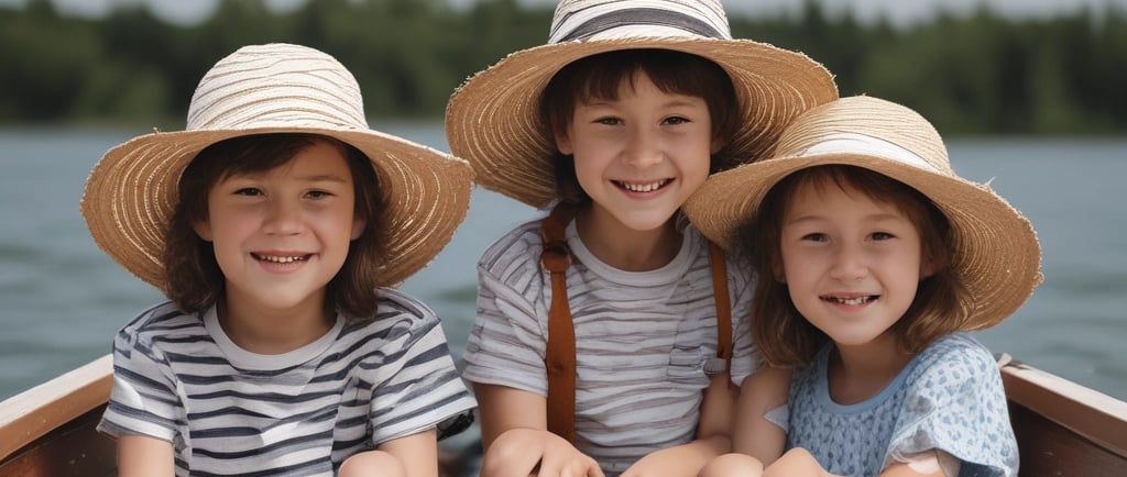 a large body of water with a boat in the distance