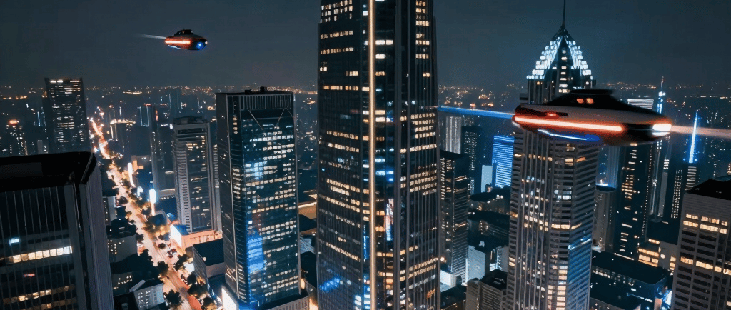 Close-up of a sleek black and green AI circuit board glowing softly in the dark.