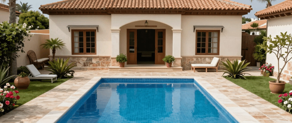 photo of white staircase