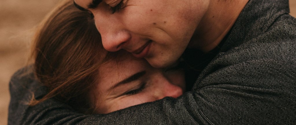A man and woman showing love and appreciating each other