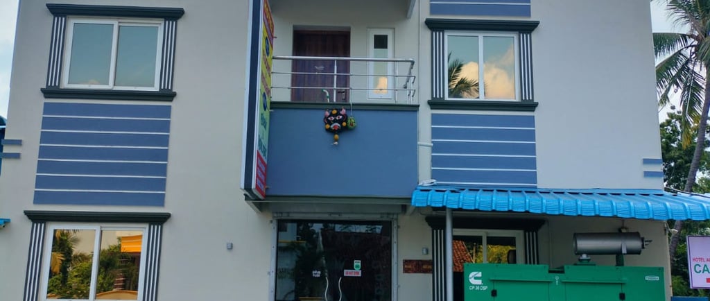Thirukadaiyur Hotel Near Temple – Hotel Aishwariyam Exterior