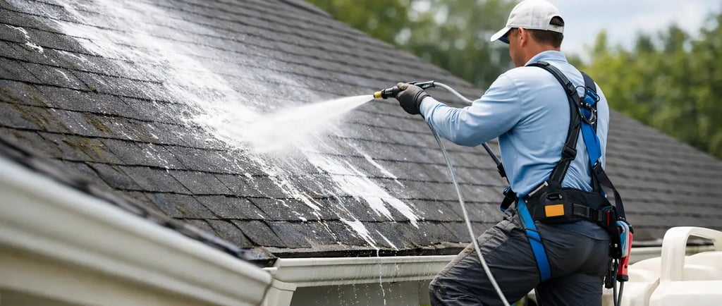 Soft Wash Roof Cleaning Near Me