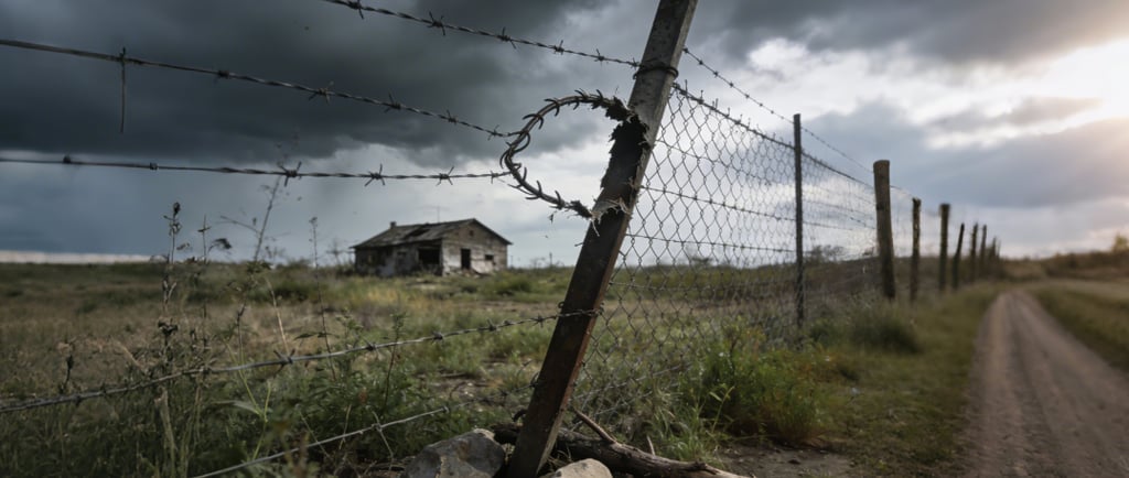 a fenced in area with a fence and a fence
