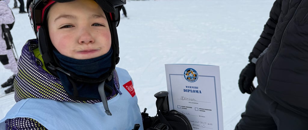 kids ski school ruka finland
